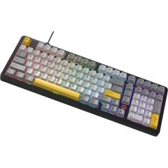 Клавиатура Ajazz AK980 MAX Magnetic Switch USB UA Black/Grey/Yellow Фото 3