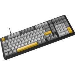 Клавиатура Ajazz AK980 MAX Magnetic Switch USB UA Black/Grey/Yellow Фото 4