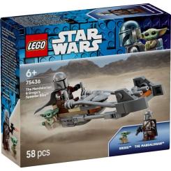 Конструктор LEGO Star Wars Швидкісний мотоцикл Мандалорця й Ґроґу Фото