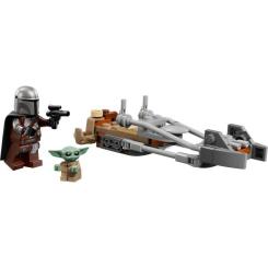Конструктор LEGO Star Wars Швидкісний мотоцикл Мандалорця й Ґроґу Фото 1