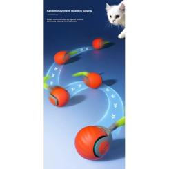 Игрушка для кошек Me&Pet Интерактивный мяч красный Фото 5
