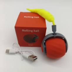 Игрушка для кошек Me&Pet Интерактивный мяч красный Фото 8