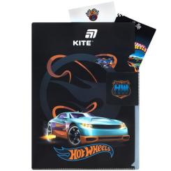 Папка – уголок Kite с клапаном A4 Hot Wheels- 2 Фото 3
