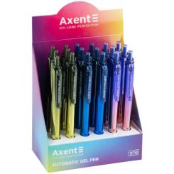 Ручка гелевая Axent Starlight 0,5 мм, синій Фото 2