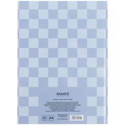 Книга записная Axent A4 Mosaic, 96 листов клетка, серый Фото 4