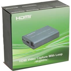 Устройство захвата видео PowerPlant HDVC7 HDMI USB2.0 4k/60hz Фото 2