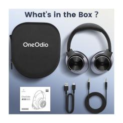 Наушники OneOdio A10 Bluetooth 3,5мм Black Фото 2