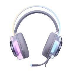 Наушники Defender Glitch RGB USB White Фото 1