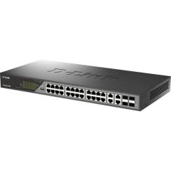 Коммутатор сетевой D-Link DSS-200G-28MPP Фото 1