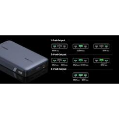 Батарея универсальная Ugreen 20000mAh 100W Two-way Fast Charging Фото 1