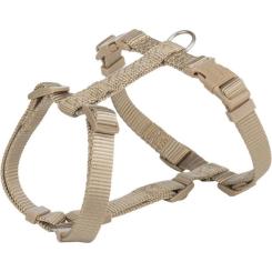 Шлей для собак Trixie Premium H-harness XS-S песочная Фото