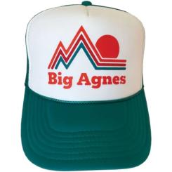 Кепка Big Agnes Sunset Stripe Trucker jade Фото 1