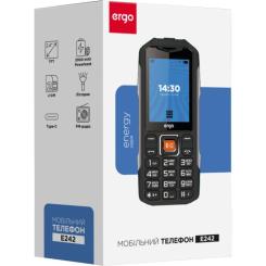 Мобильный телефон Ergo E242 Black Фото 8