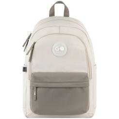 Рюкзак школьный GoPack Education Teens 141L бежевий, коричневий Фото 1