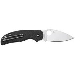 Нож Spyderco Sage CF S90V Sprint Run Black Фото 1