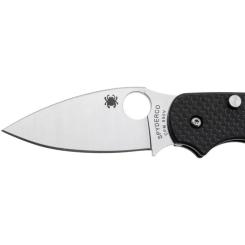 Нож Spyderco Sage CF S90V Sprint Run Black Фото 2