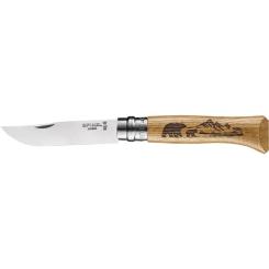 Нож Opinel 8 Animalia America Bear Фото