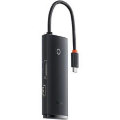 Переходник Baseus USB to 1xRJ45 100Mbps black Фото