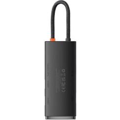 Переходник Baseus USB to 1xRJ45 100Mbps black Фото 2