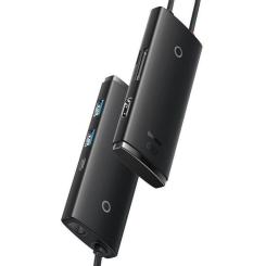 Переходник Baseus USB to 1xRJ45 100Mbps black Фото 3