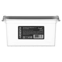 Пищевой контейнер Ardesto Fresh 1.2л, пластик, прямокутна, сірий Фото 1