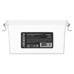 Пищевой контейнер Ardesto Fresh 1.2л, пластик, прямокутна, сірий Фото 2