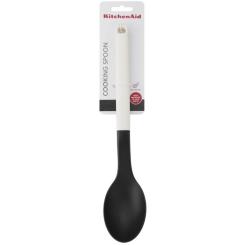 Ложка поварская KitchenAid Classic для сервірування 34 см білий Фото 2