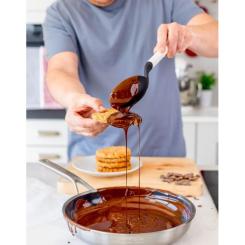 Ложка поварская KitchenAid Classic для сервірування 34 см білий Фото 4