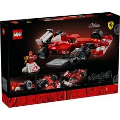 Конструктор LEGO Icons Ferrari F2004 и Майкл Шумачер Фото 10