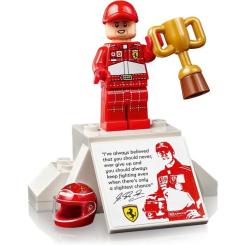 Конструктор LEGO Icons Ferrari F2004 и Майкл Шумачер Фото 5