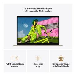 Ноутбук Apple MacBook Air 15 M5 A3448 Starlight Фото 4