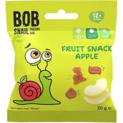 Детские снеки Bob Snail фруктові яблуко 20 г Фото