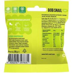 Детские снеки Bob Snail фруктові яблуко 20 г Фото 1