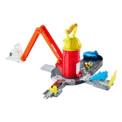 Автотрек Hot Wheels City Пожарно-спасательная суперстанция Фото 1