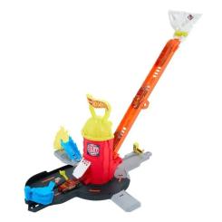 Автотрек Hot Wheels City Пожарно-спасательная суперстанция Фото 3
