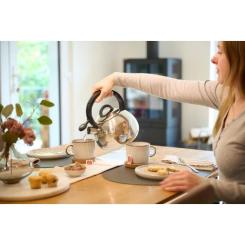 Чайник Tefal Duetto+ 2.5 л сталевий, чорний Фото 2