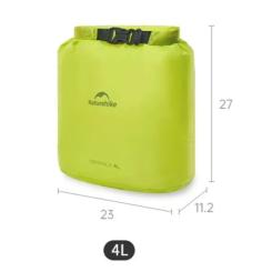 Гермомешок Naturehike CNK2550XB012, 4 л, білий Фото 1