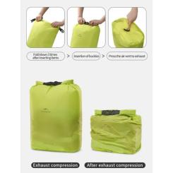 Гермомешок Naturehike CNK2550XB012, 4 л, білий Фото 2