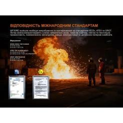 Фонарь Fenix вибухобезпечний WF30RE Фото 8