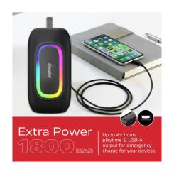 Акустическая система Energizer BTS163 Black Фото 7