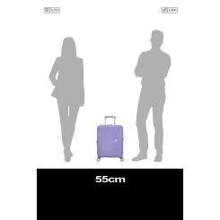 Чемодан American Tourister Soundbox 35.5/41 л лавандова Фото 11