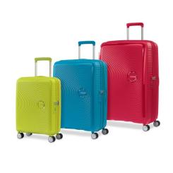 Чемодан American Tourister Soundbox 71.5/81 л темно-синя Фото 10
