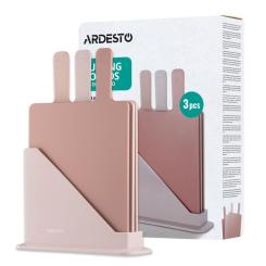 Разделочная доска Ardesto Fresh, Набір 3шт, 24.1х33х7.9см, бежевий Фото 6