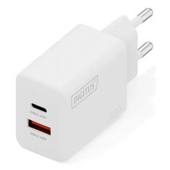 Зарядное устройство Digitus 1xUSB-C + 1xUSB 20W Фото