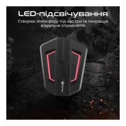 Концентратор Meetion USB-C 6-in-1 3xUSB + 2xUSB-C + 3.5mm black Фото 3