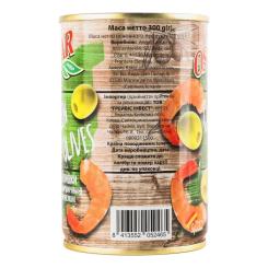 Овощная консервация Oscar foods Оливки фаршированные креветками 300 г Фото 2