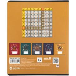 Тетрадь Kite Harry Potter, 12 аркушів, клітинка Фото 11