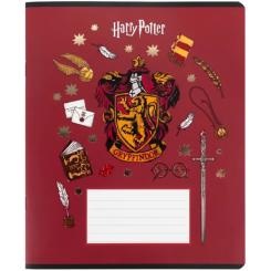 Тетрадь Kite Harry Potter, 12 аркушів, клітинка Фото 1