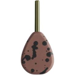 Грузило Brain In-Line Flat Lead 56g 2шт/уп Brown Фото