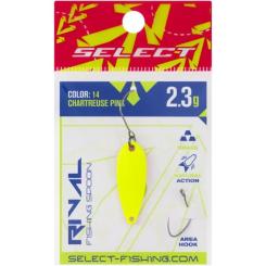 Блесна Select Rival 2.3g 30mm 14 Chartreuse Pink Фото 1